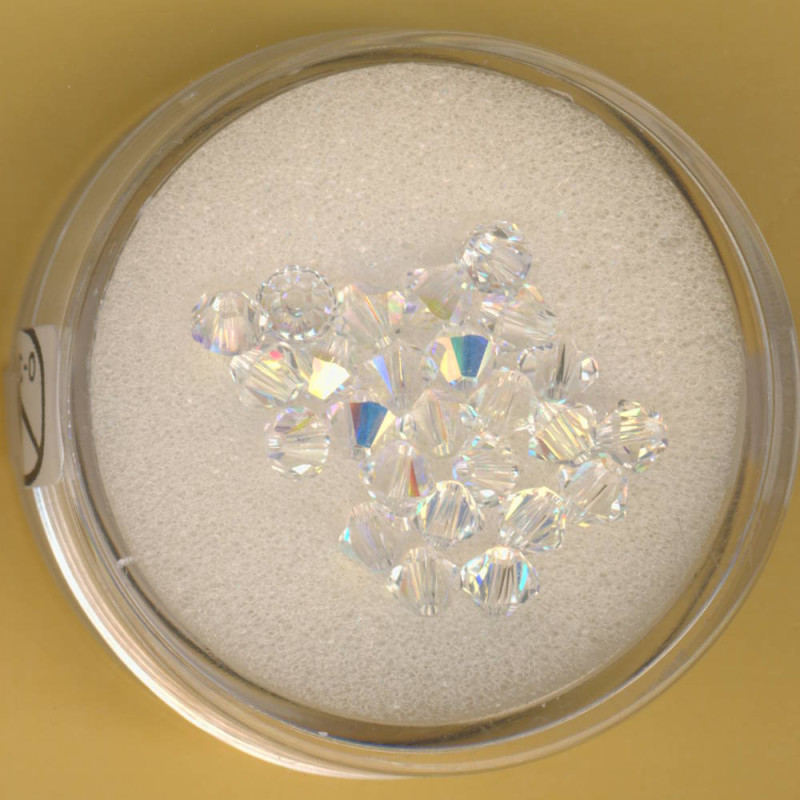5301-04144 Swarovski Glasschliffperlen 4mm crystal AB 25 Stück