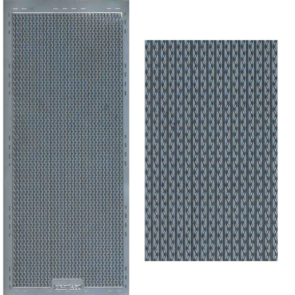 pu460s Sticker Linien 33 silber