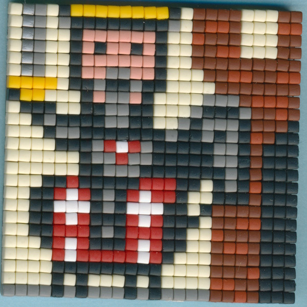 77613 Pixelhobby Klassik Set kleine Basisplatte Ritter