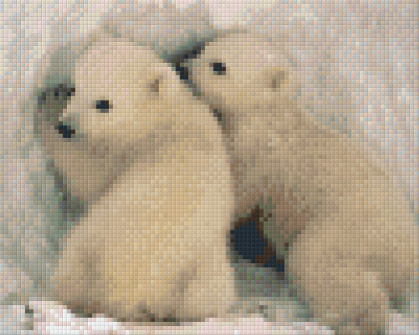 804110 Pixelhobby Klassik Set Eisbären