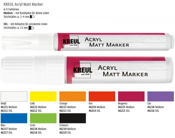 Kreul Acryl Matt Marker