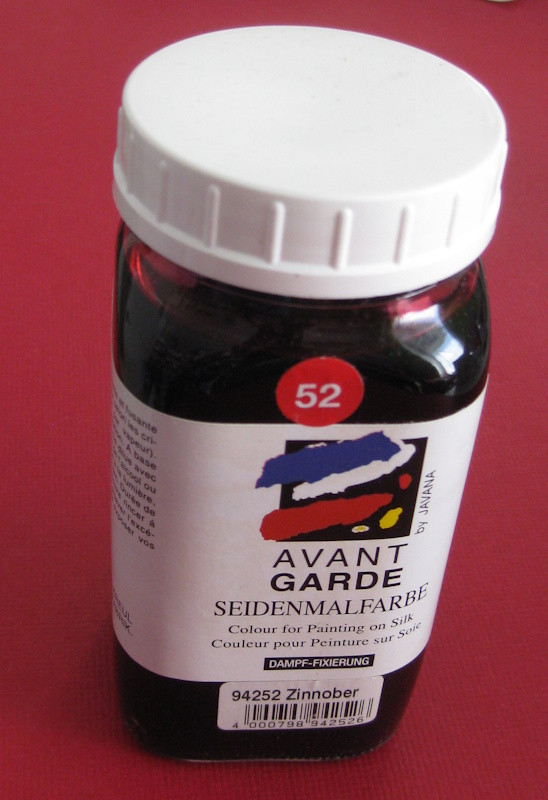 94252 Kreul Avant Garde Seidenmalfarbe zinnober 275ml