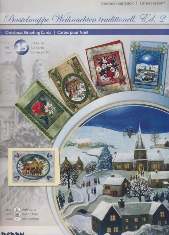 rd89054 Bastelmappe Weihnachten traditionell Edition 2