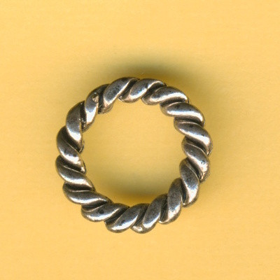 485711951 Metallanhänger Kranz 18mm altplatin
