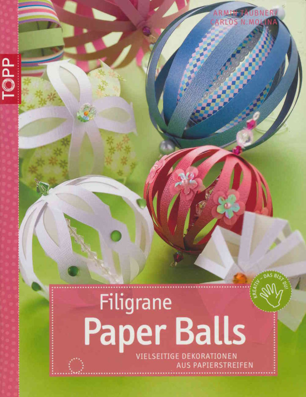 3901 Buch Filigrane Paper Balls