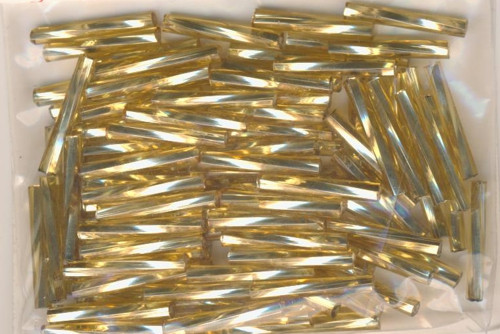 562515 Stifte gold twisted silbereinzug 15mm 15g