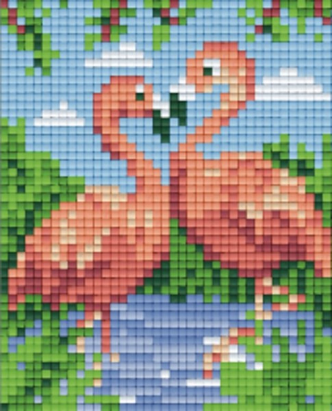 801442 Pixelhobby Klassik Set Flamingos 3