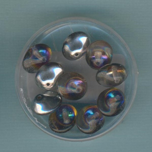 13800w_Ufo-Beads-7x11mm-silber-grau-rainbow-10-Stück