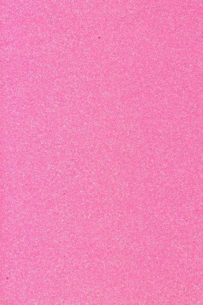 25176 Glitzer Moosgummiplatte rosa 200x310x2mm