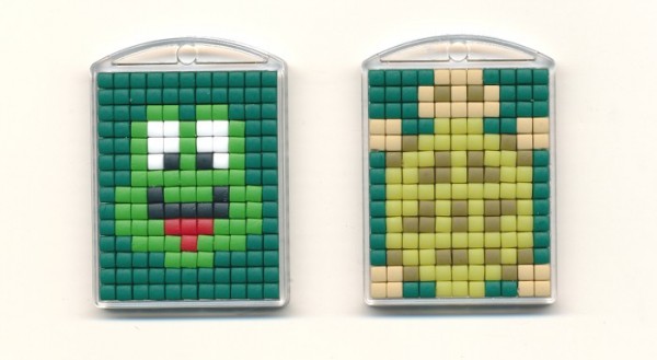 Pixelhobby Set Medaillon Frosch-Schildkröte