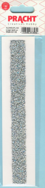 559600135 Glamour Line Klebefolie 2x20cm kristall
