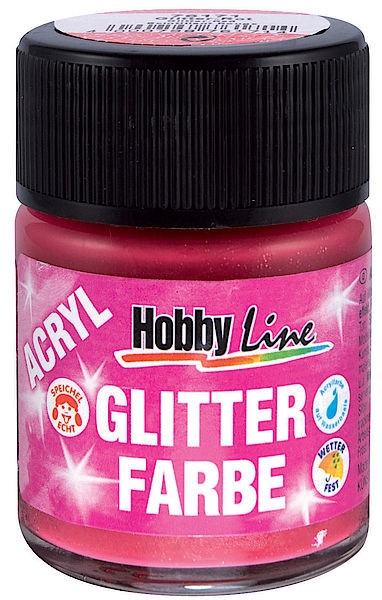 Acryl Glitterfarbe 50ml