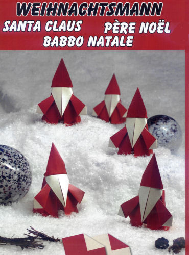 1626406 Strasspapier Bastelset Weihnachtsmann