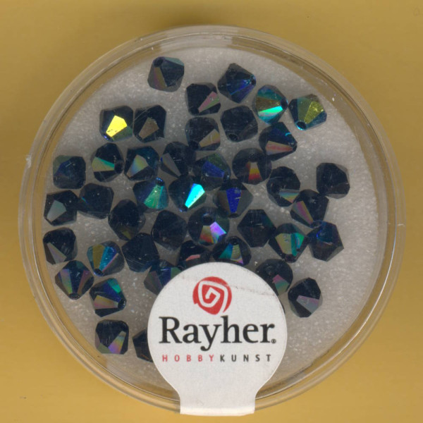 14210850 Brillant Schmuckschliffperlen 4mm gelüstert onyx 50 Stück