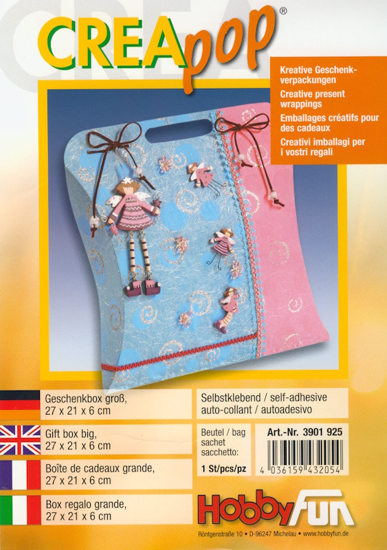 3901925 Creapop Geschenkbox groß 27x21x6cm