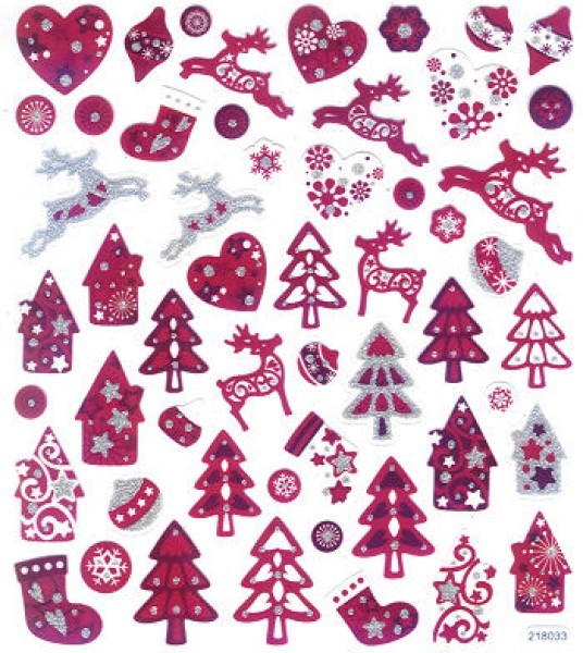 3452362 Hobby-Design Sticker Weihnachten 2