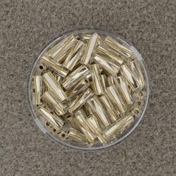 Glasstifte twisted kristall gold 10mm 15g
