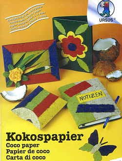 Kokospapier 5 Blatt