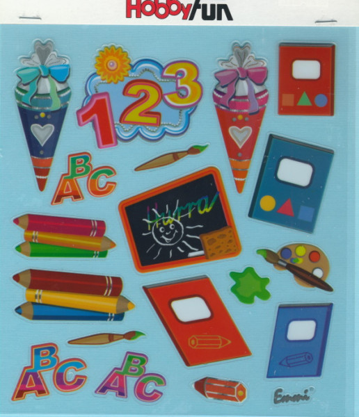 3452388 Hobby Design Sticker Schule IV