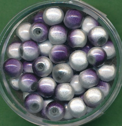 Miracle-Beads 6mm grau