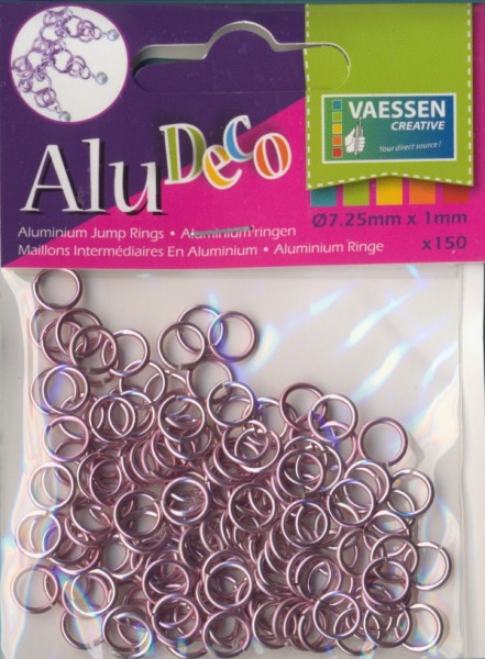 3901306_Alu-Deco-Jewelry-Aluminium-Ringe-7,25mm-rose-150-Stück