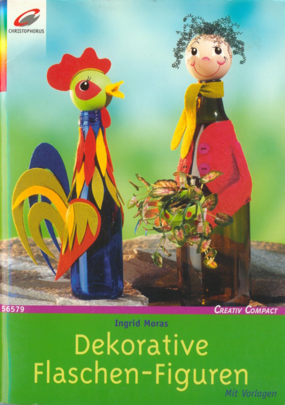 56579 Buch Dekorative Flaschen-Figuren