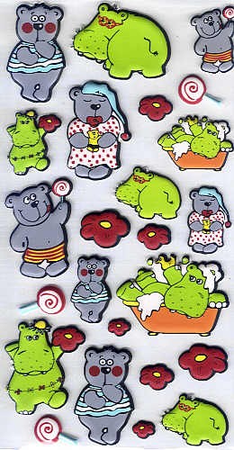 Creapop Sticker Nili u. Teddy