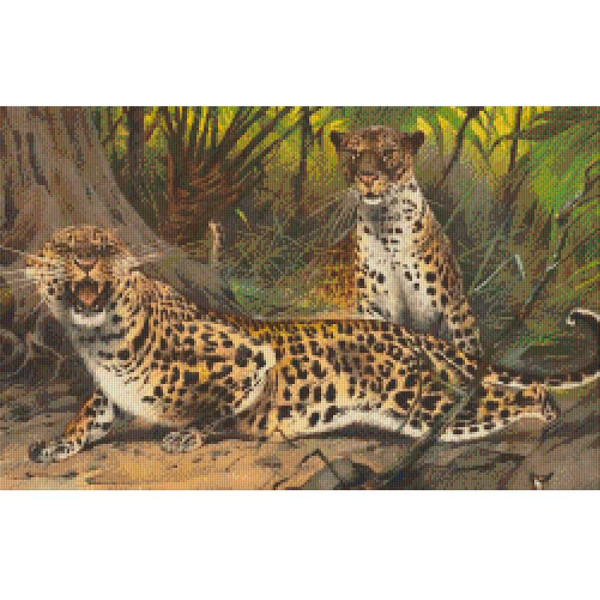 820005 Pixelhobby Klassik Set Leoparden