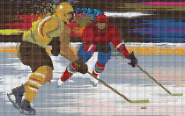 808058 Pixelhobby Klassik Set Eishockey