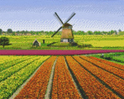 px809407_Pixelset-Landschaft-Windmühle