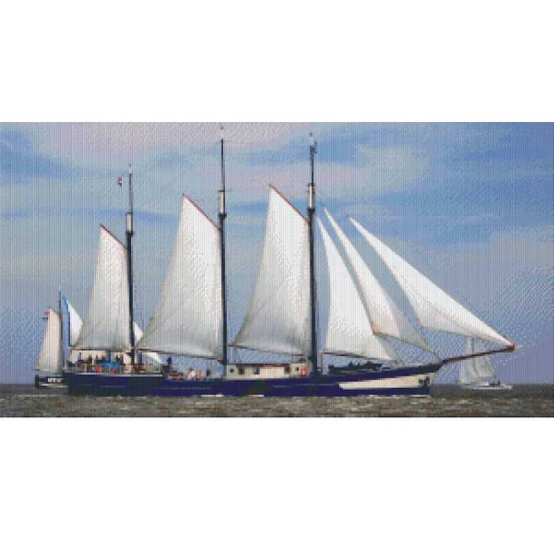 824006 Pixelhobby Klassik Set Segelschiff