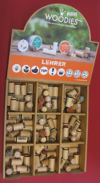 Mini Woodies Stempel Lehrer