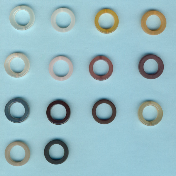 Polaris Perle flach Kreis 20mm