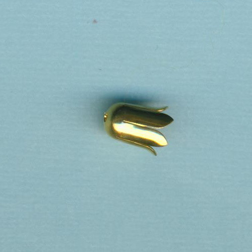 2101906 Tulpenkappel 5mm gold 1 Stück
