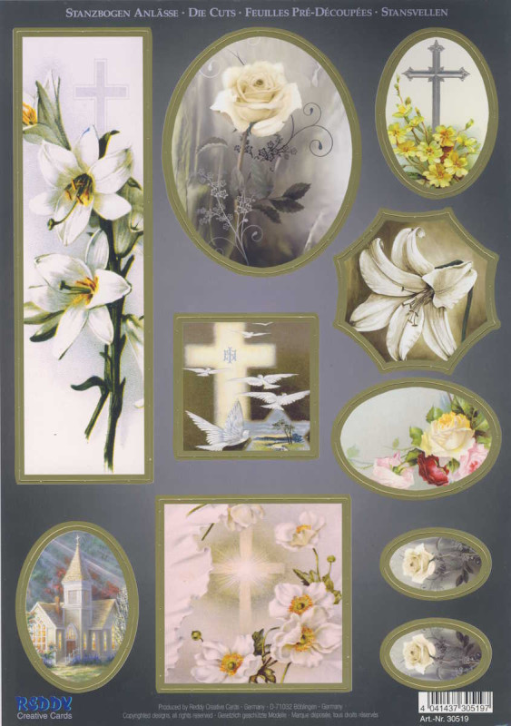 30519 Die Cuts Stanzbogenset Anlässe