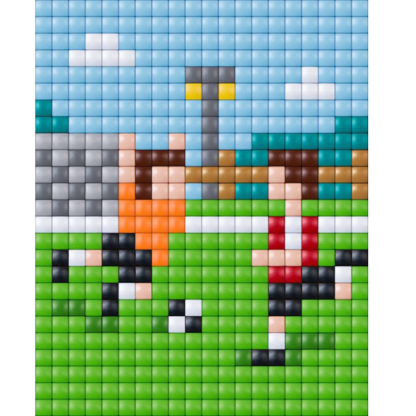 40047 Pixelhobby Bastelset XL Fussballer