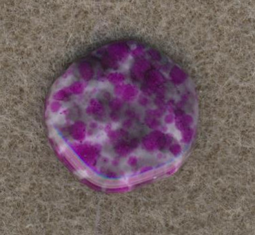 14346316 Glas-Marmor Scheibe 19mm violett
