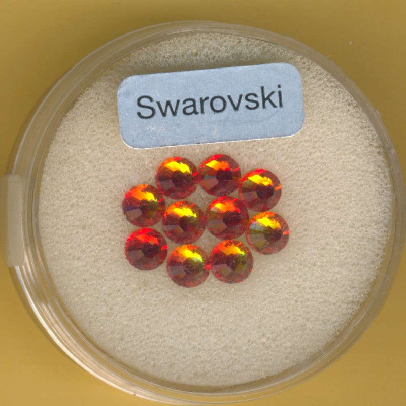 1121-04924 Swarovski Klebesteine 4mm fireopal 10 Stück