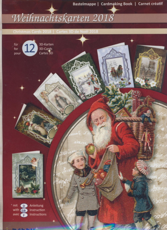 89060 3D Bastelmappe Weihnachtskarten 2018