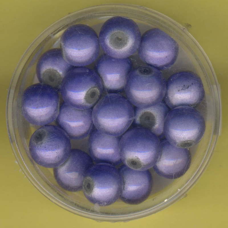 0733-08884 Miracle-Beads 8mm tanzanite 20 Stück