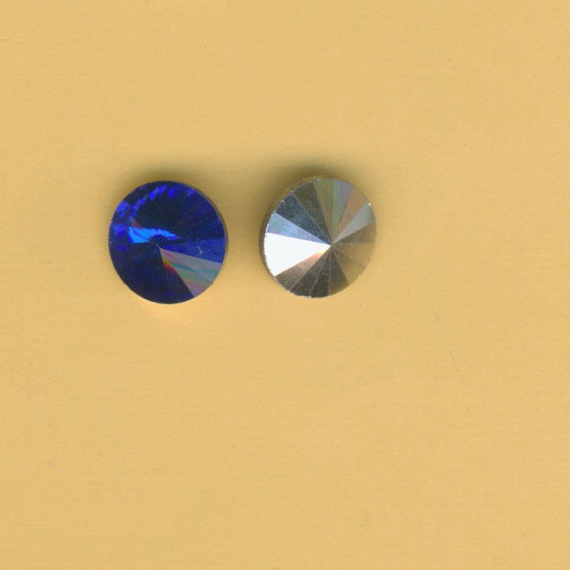 t0861411 Simili Rivoli Glasstein 14mm saphir
