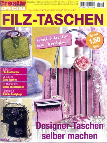 Bastelheft Filz-Taschen