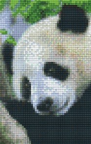 802100 Pixelhobby Klassik Set Pandabär