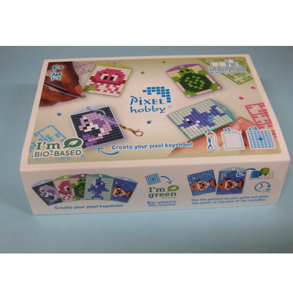23904 Pixelhobby Medaillon Set Meerestiere