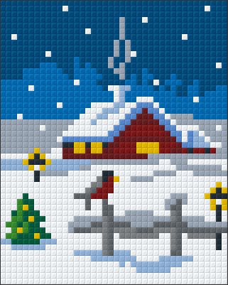 801110 Pixelhobby Klassik Set Winterlandschaft 2