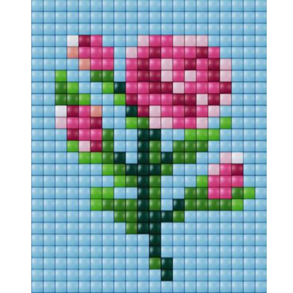 40025 Pixelhobby Bastelset XL Rose 1