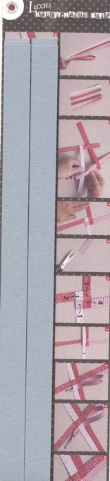 73115606 Karen Marie Klip Papierstreifen 15mm silber