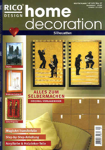 23227 Buch Home Decoration Silhouetten