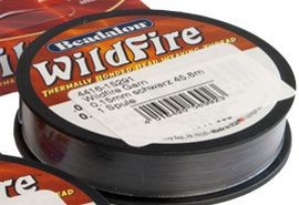 44983 Beadalon Wildfire 0,15mm schwarz 45,8m