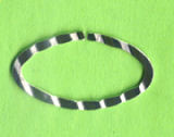 597219911 Metallzwischenteil oval silber 22x39mm